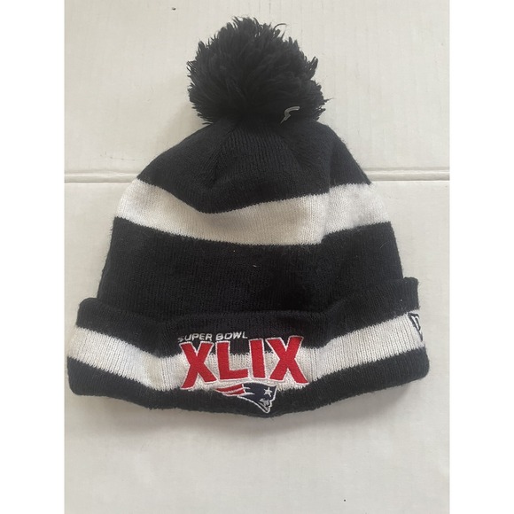 New Era Other - New England Patriots Super Bowl XLIX 49 Beanie Pom Winter Hat New Era Tom Brady‎